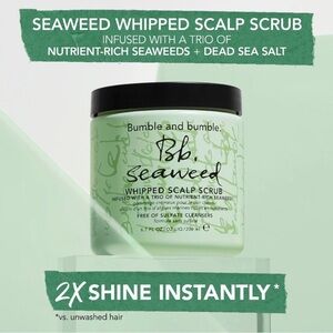 New Bumble and Bumble Seaweed Whipped Scalp Scrub 6.7 fl oz  200 ml